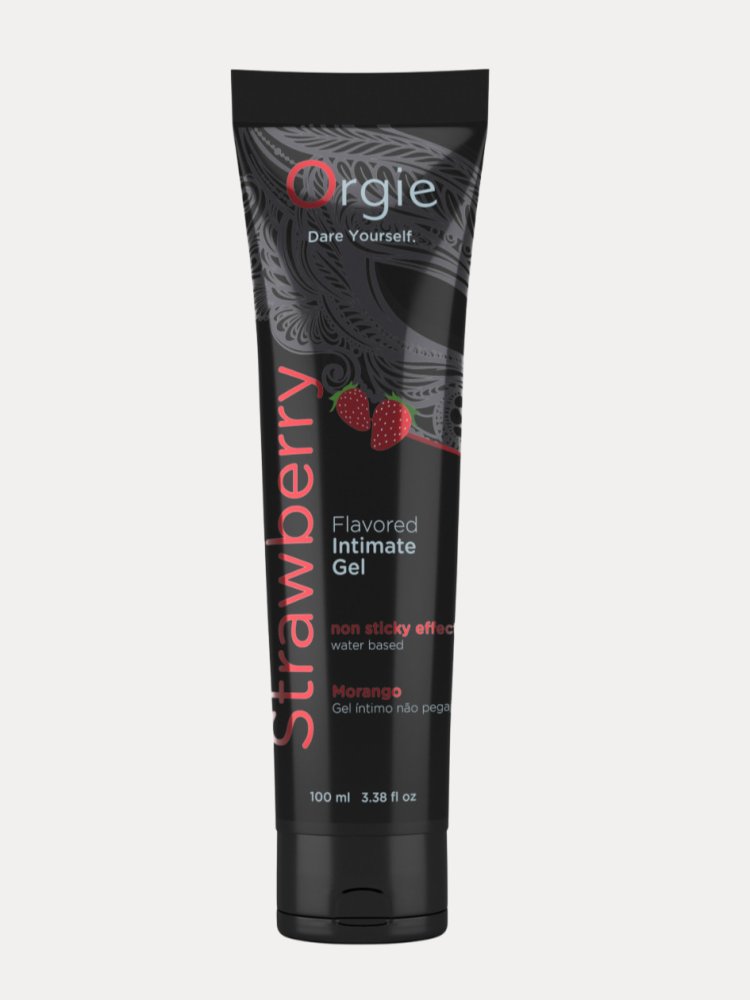 Lubrikační gel s příchutí Orgie Strawberry 100 ml