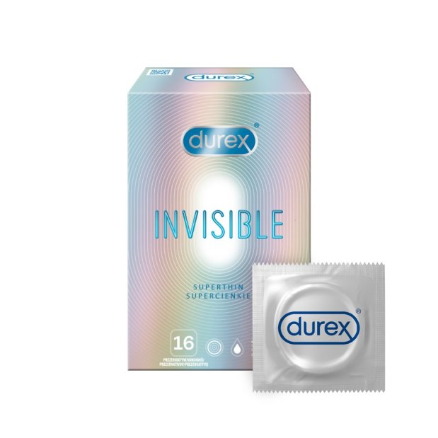 Durex Invisible - ultra tenké 16 ks