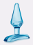 Anální kolík Blush Jolly Plug - Barva: Modrá