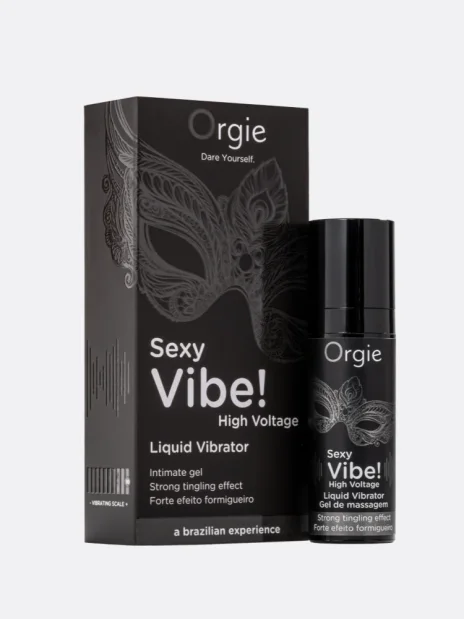 Tekutý vibrátor Orgie Sexy Vibe! High Voltage 15 ml