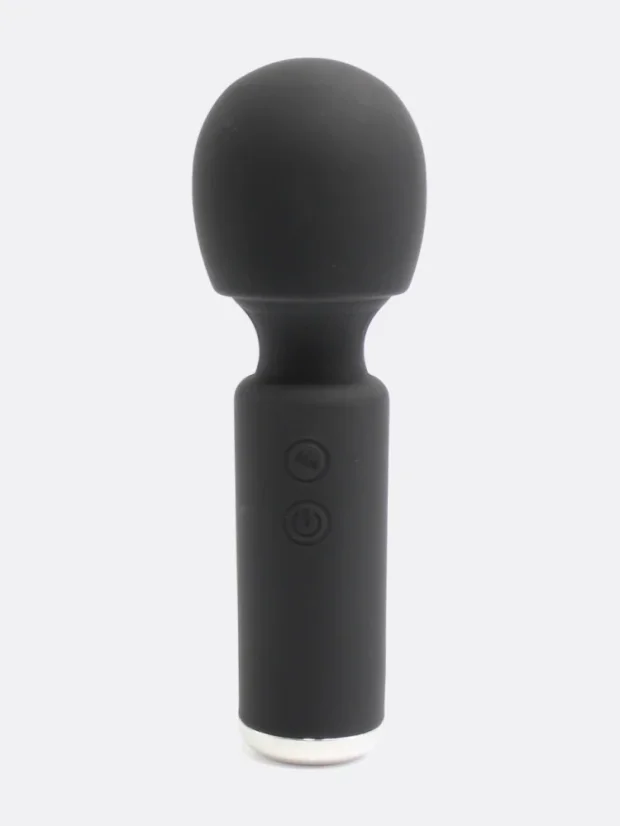 Mini masážní hlavice DK Toys Tiny Tickler - Barva: Černá
