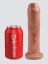 Realistické dildo s přísavkou Pipedream King Cock  17,8 cm