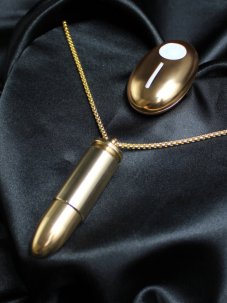 Minivibrátor DKK Bullet s řetízkem a ovládáním