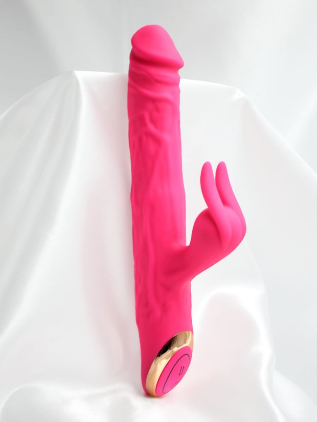 Přirážecí vibrátor na bod G a klitoris Terry - Barva: Růžová