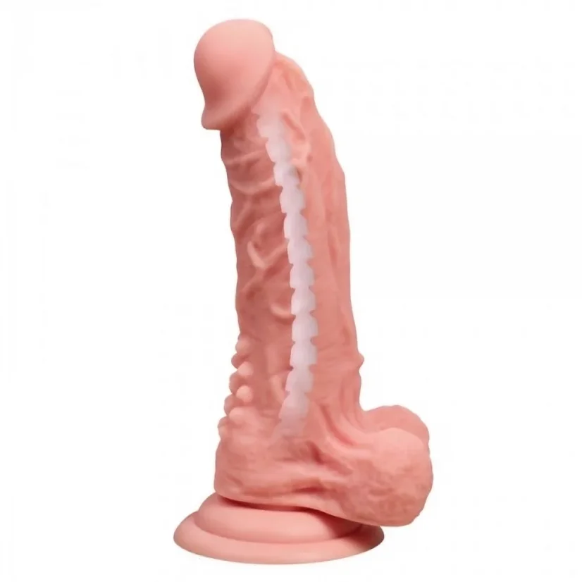 Realistické připínací dildo My Queen s postrojem