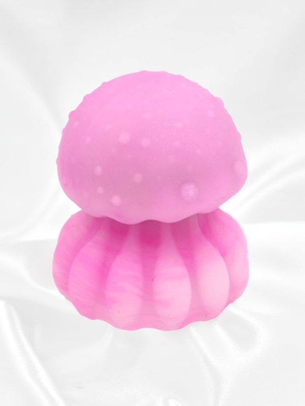 Svítící stimulátor klitorisu Zepu Pink Zoom Jellyfish Light