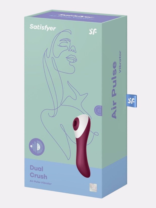 Stimulátor klitorisu Satisfyer Dual Crush