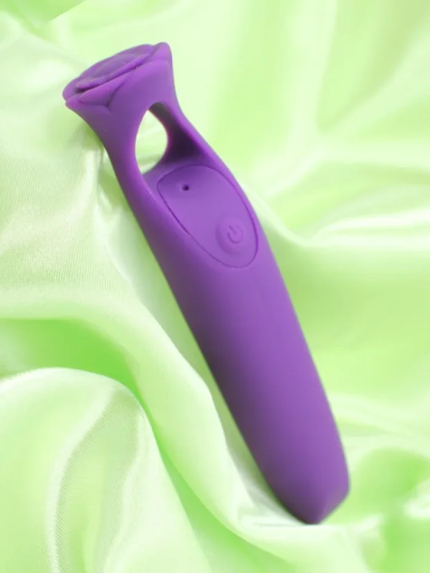 Mini vibrátor DK Toys Rosy Bullet - Barva: Černá