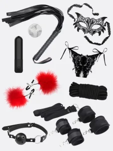 BDSM sada Joyful Adventures s překvapením