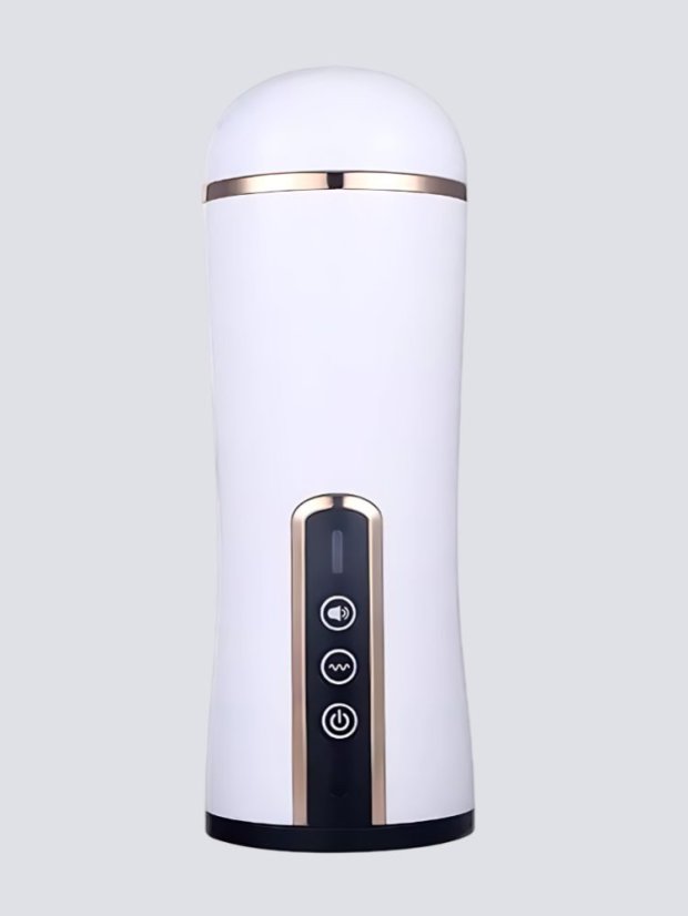 Vzdychající automatický masturbátor Everycom Tender s funkcí sání