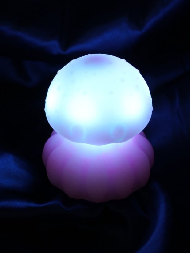 Svítící stimulátor klitorisu Zepu Pink Zoom Jellyfish Light