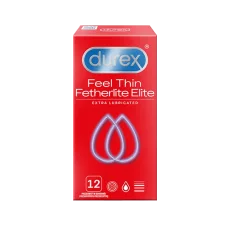 Durex Feel Thin Extra Lubricated 12 ks