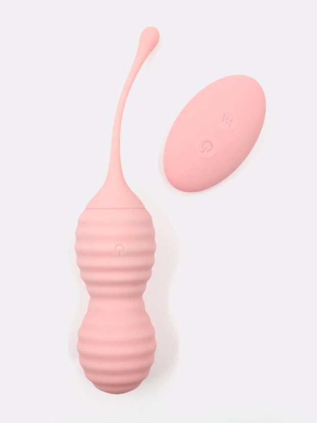 Vibrační venušiny kuličky S-Hande Rolling - Barva: Růžová