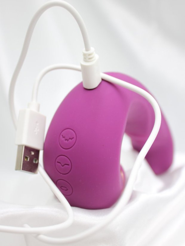 Pulzační vibrátor se stimulátorem klitorisu DKK Allure Pulse 2
