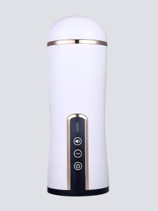 Vzdychající automatický masturbátor Everycom Tender s funkcí sání