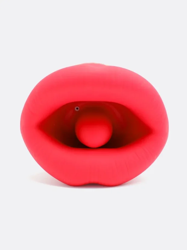 Vibrační a sací stimulátor DKK Red Kiss