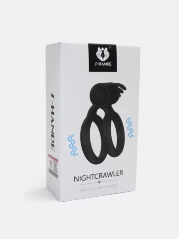 Párový vibrační kroužek na penis S-Hande Nightcrawler