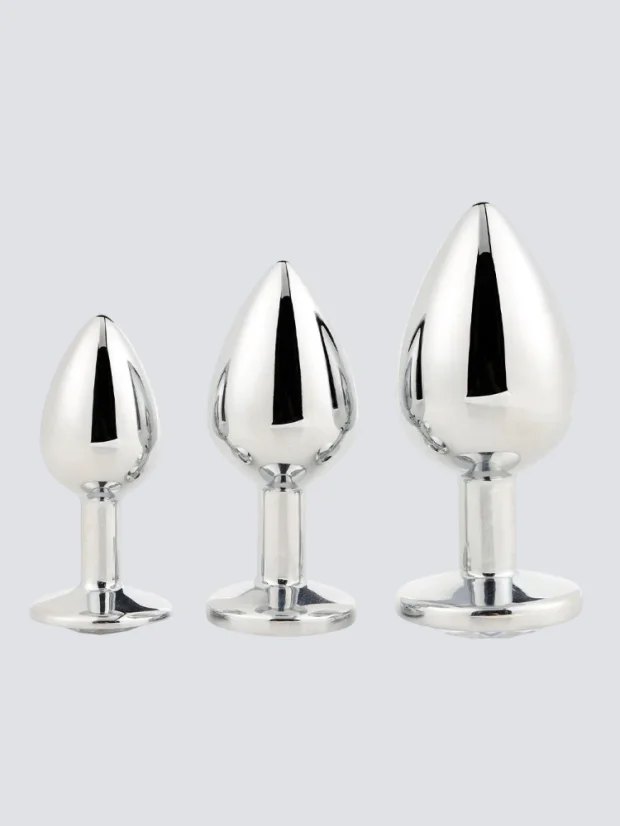 Set kovových análních kolíčků Dreamtoys Gleaming Love