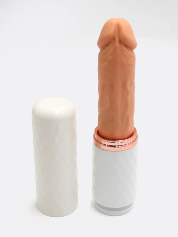 Automatické vyhřívané dildo Joyride s přirážením
