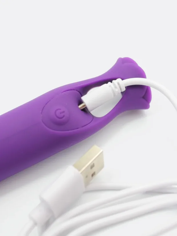 Mini vibrátor DK Toys Rosy Bullet - Barva: Černá
