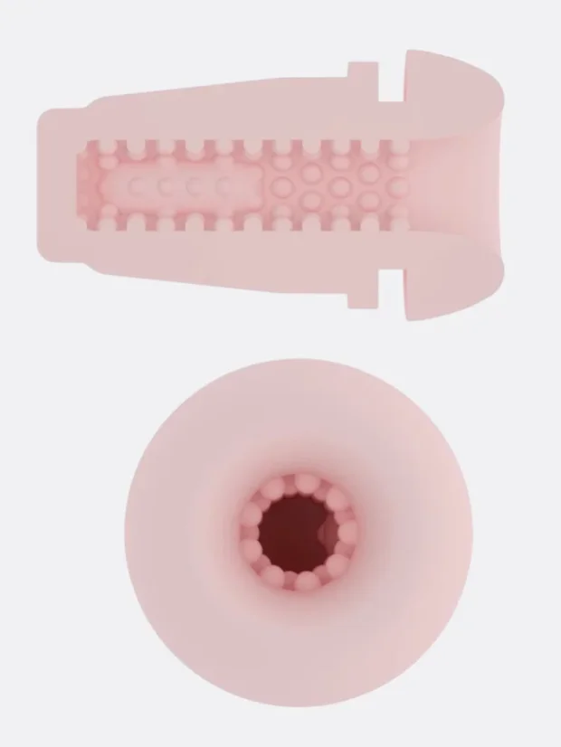 Vzdychající automatický masturbátor Everycom Rebel s funkcí sání