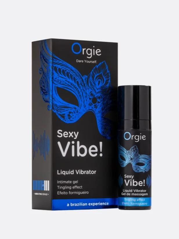 Tekutý vibrátor Orgie Sexy Vibe! 15 ml