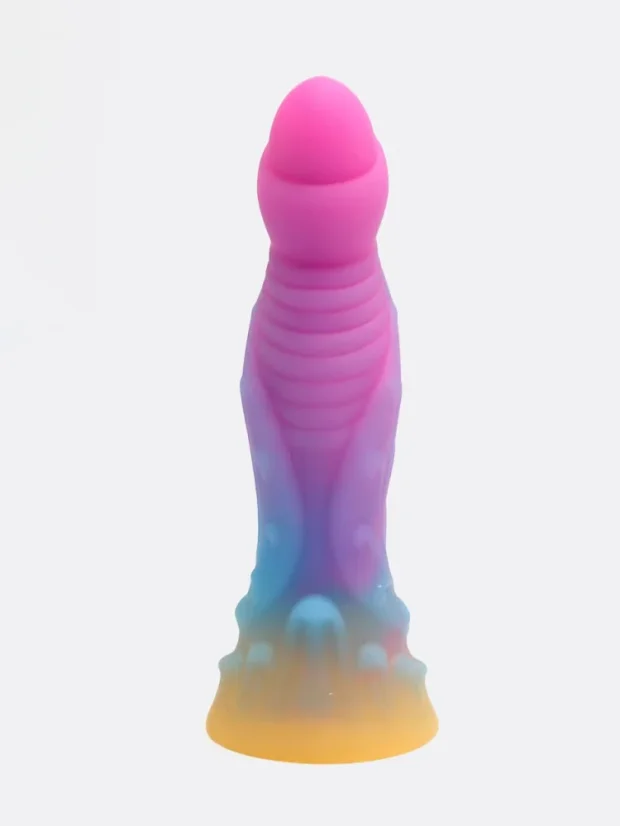 Svítící dildo DK Toys Noctilucent 17 cm