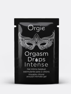 Stimulační gel na klitoris Orgie Orgasm Drops Intense 1 ml na zkoušku