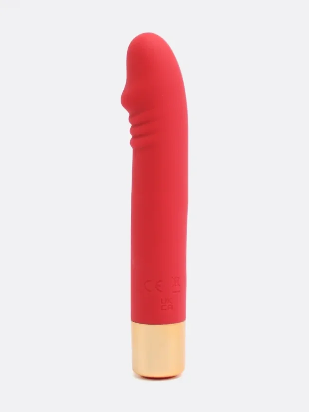 Mini vibrátor DK Toys Spark Bullet - Barva: Červené