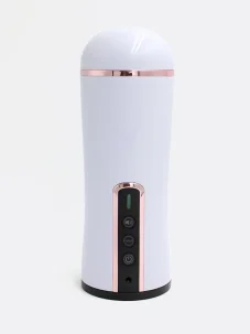 Vzdychající automatický masturbátor Everycom Tender s funkcí sání