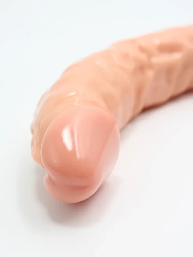Oboustranné dildo DK Toys XXL Double Ender 41 cm - Barva: Černá