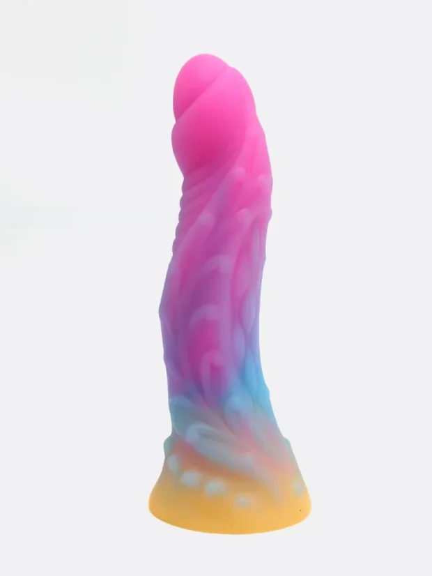 Svítící dildo DK Toys Noctilucent 17 cm