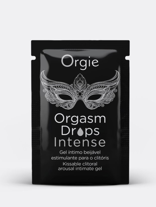 Stimulační gel na klitoris Orgie Orgasm Drops Intense 1 ml na zkoušku