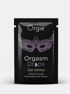 Stimulační gel na klitoris Orgie Orgasm Drops 1 ml na zkoušku