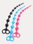 Silikonové anální kuličky DKK Basic Beads - Barva: Černá
