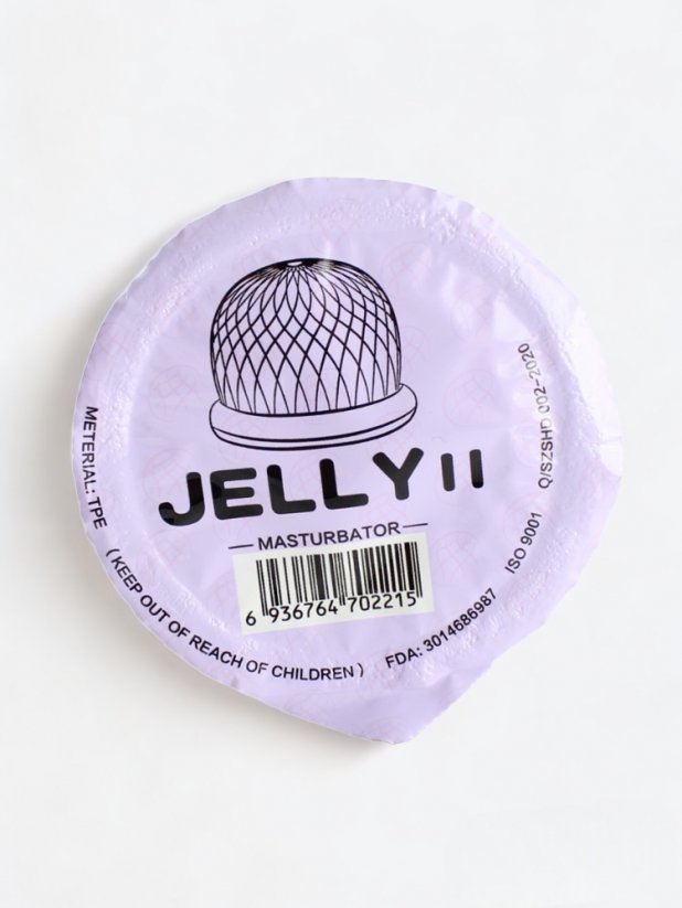 Masturbační návlek S-Hande Jelly Cup Purple