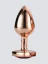 Kovový anální kolíček Dreamtoys Gleaming Love se srdcem