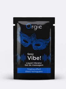 Tekutý vibrátor Orgie Sexy Vibe! 1 ml na zkoušku