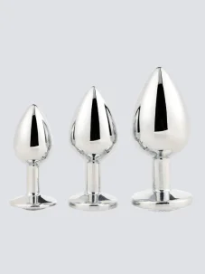 Set kovových análních kolíčků Dreamtoys Gleaming Love
