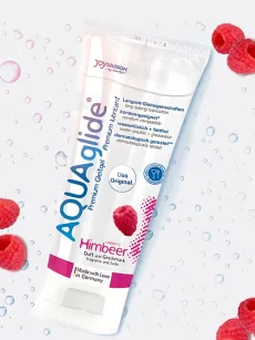 Lubrikační gel AQUAglide Malina, 100 ml