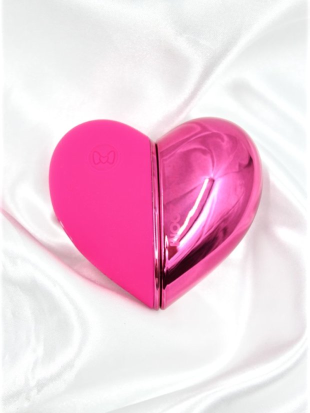 Stimulátor klitorisu Zepu Pink Zoom Big Heart