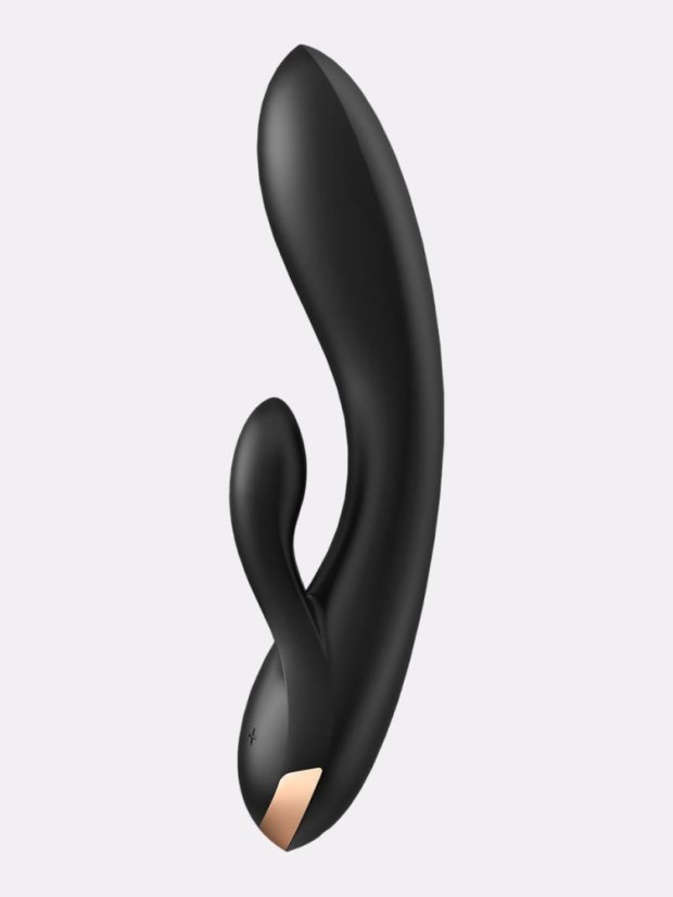 Vibrátor s králíčkem Satisfyer Double Flex ovládaný aplikací