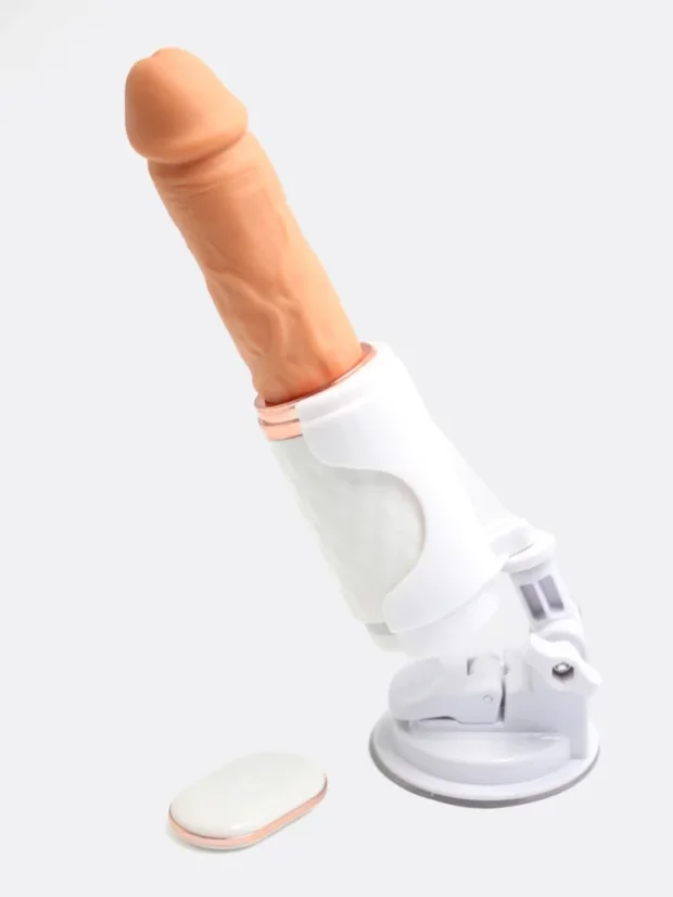 Automatické vyhřívané dildo Joyride s přirážením