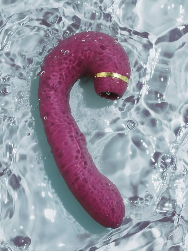 Pulzační vibrátor se stimulátorem klitorisu DKK Allure Pulse 2 - Barva: Zelená