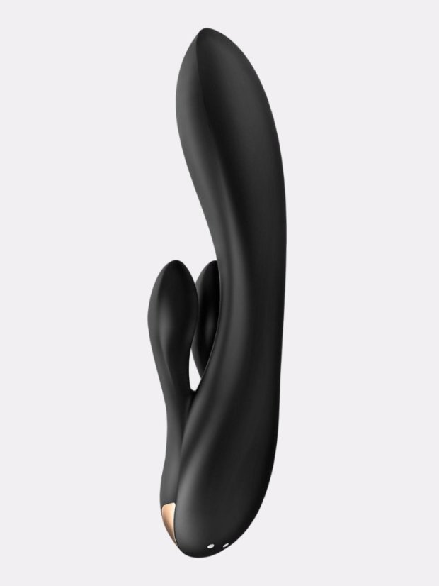 Vibrátor s králíčkem Satisfyer Double Flex ovládaný aplikací