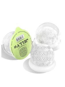 Cestovní masturbátor S-Hande Jelly Cup Green