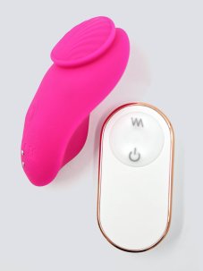 Vibrátor do kalhotek S-Hande Leaf s dálkovým ovládáním