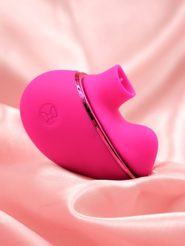 Stimulátor klitorisu Zepu Pink Zoom Big Heart