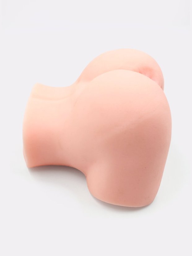 Silikonový zadeček S-Hande Elise s análkem a vaginou