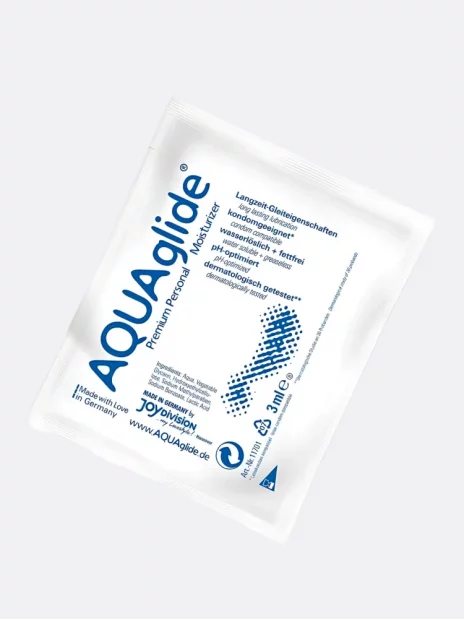 Lubrikační gel Aquaglide, cestovní jednorázové balení, 3 ml